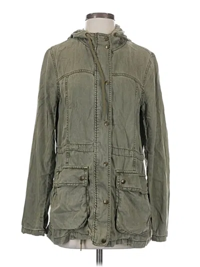 Pre-owned Max Jeans Jacket In Green