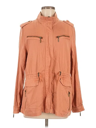 Pre-owned Max Jeans Jacket In Orange