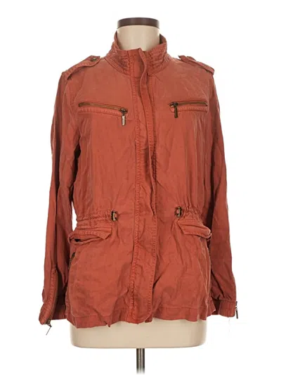 Pre-owned Max Jeans Jacket In Orange