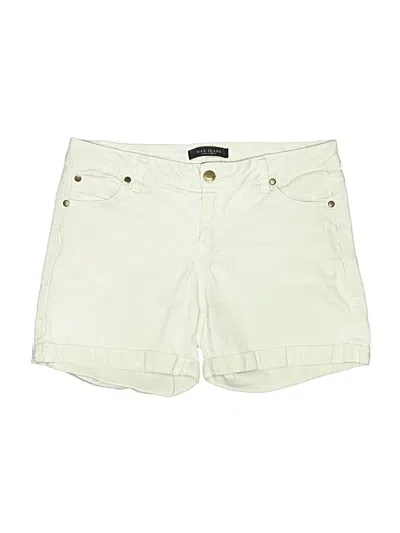 Pre-owned Max Jeans Khaki Shorts In Ivory