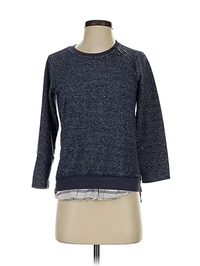 Pre-owned Max Jeans Pullover Sweater In Blue