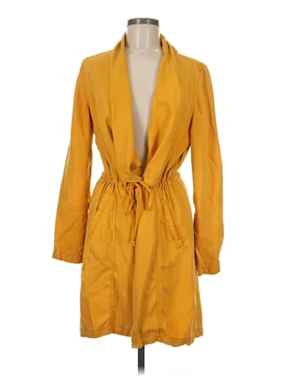 Pre-owned Max Jeans Raincoat In Yellow