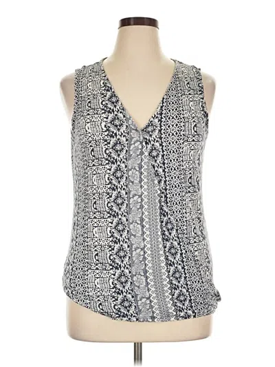 Pre-owned Max Jeans Sleeveless Blouse In Blue