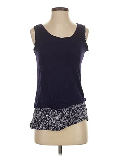 Pre-owned Max Jeans Sleeveless Top In Blue