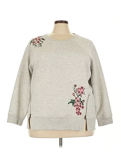 Pre-owned Max Jeans Sweatshirt In Gray