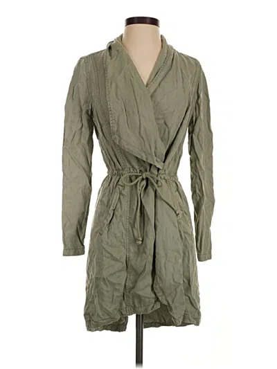 Pre-owned Max Jeans Trenchcoat In Green