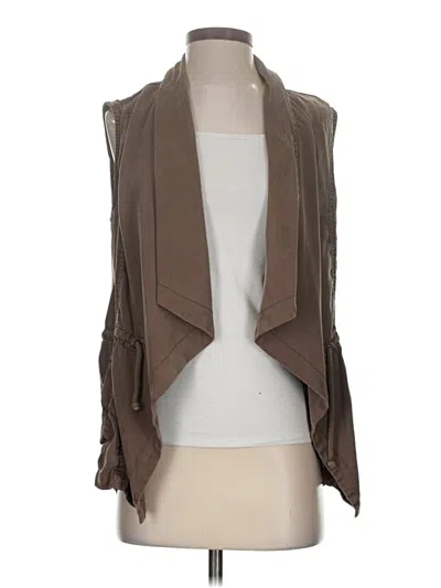 Pre-owned Max Jeans Vest In Brown