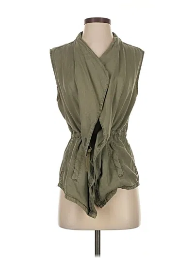 Pre-owned Max Jeans Vest In Green