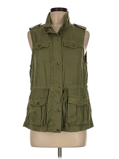 Pre-owned Max Jeans Vest In Green