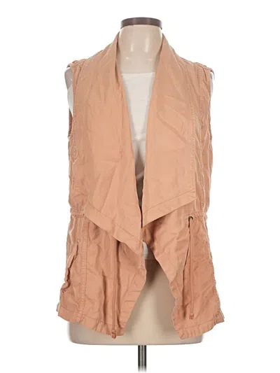 Pre-owned Max Jeans Vest In Tan