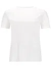 Max Mara Cotton T-shirt In White