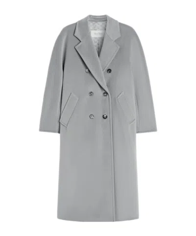 Max Mara 101801 Icon Coat - China Blue In Gray
