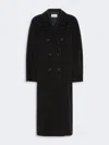 Max Mara Double-breasted Coat In Black