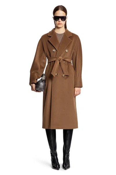 Max Mara 101801 Icon Coat In Brown
