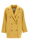 Max Mara 101801 Icon Coat Coats And Trench Coats Yellow In Yellow
