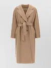 Max Mara Madame Virgin Wool And Ecru Cashmere Coat