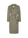Max Mara 101801 Icon Coat In Green