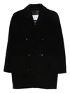 Max Mara Short 101801 Icon Coat In Black