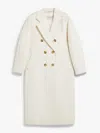 Max Mara Madame Puffer Jacket In White