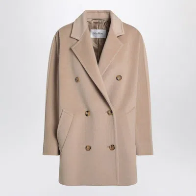 MAX MARA MAX MARA 101801 ICON SHORT COAT IN ÉCRU