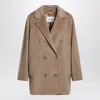Max Mara 101801 Short Icon Coat In Camel Color Women
