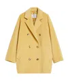Max Mara 101801 Icon Coat Coats And Trench Coats Yellow In Nude