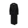 Max Mara '101801' Wool And Cashmere Coat In Black
