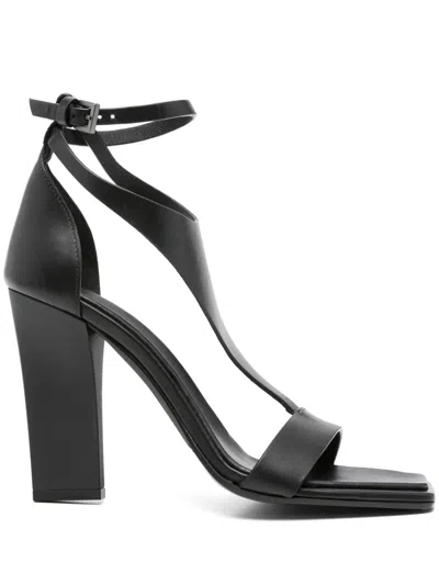 MAX MARA 105MM LEATHER SANDALS