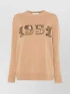 Max Mara Maxmara Women 1951 Sequin Embroidery Pullover In Pink