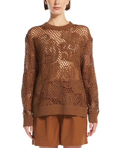 Max Mara 2 Farea Sweater In Brown