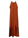 Max Mara Women Abito Samaria In Arancione