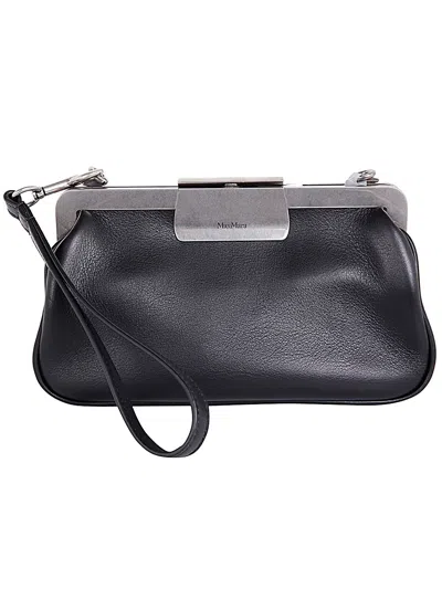 MAX MARA MAXMARAC BAG,2424516053600 001 BLACK