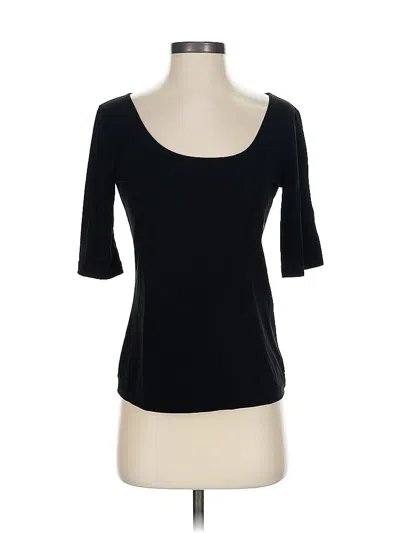 Pre-owned Max Mara 3/4 Sleeve T-shirt In Black