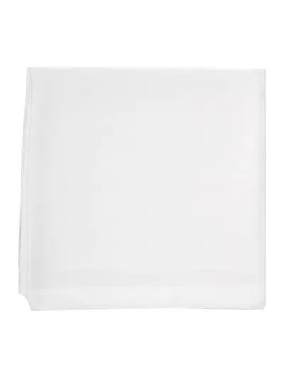 MAX MARA FOULARD LAMPONE,45410298000 001 WHITE