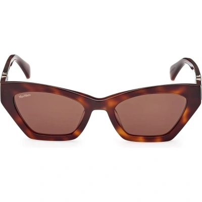 Max Mara 52mm Cat Eye Sunglasses In Brown