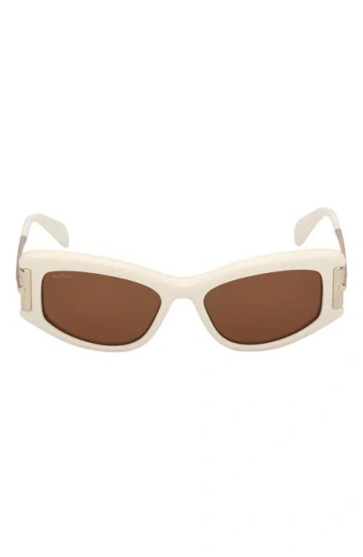 Max Mara 52mm Cat Eye Sunglasses In Multi