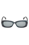 Max Mara 53mm Rectangular Sunglasses In Multi