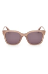 MAX MARA MAX MARA 53MM SQUARE SUNGLASSES