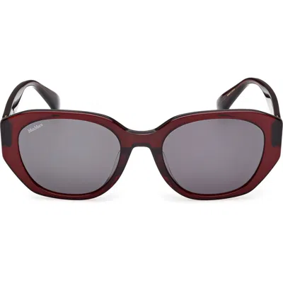 Max Mara 54mm Round Sunglasses