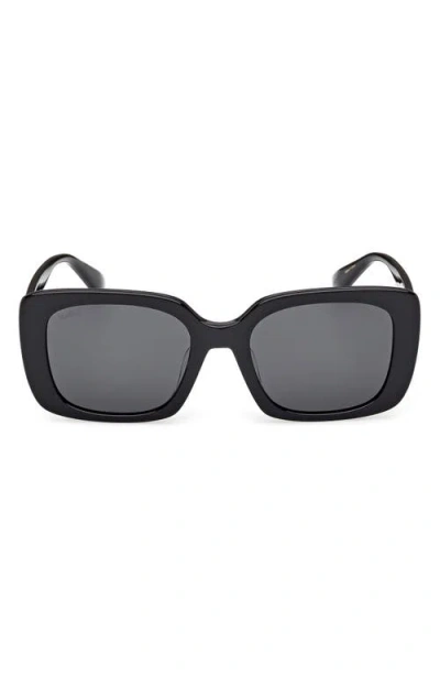 Max Mara 54mm Square Sunglasses