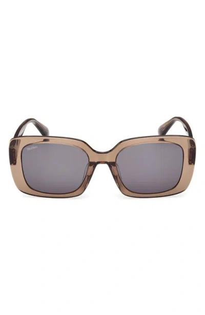 Max Mara 54mm Square Sunglasses