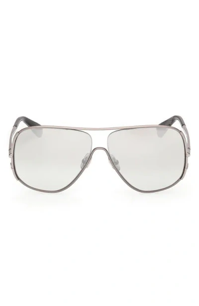 Max Mara 60mm Pilot Sunglasses In Gray
