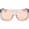Max Mara 60mm Shield Sunglasses In Multi