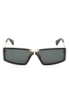 Max Mara 68mm Oversize Rectangular Sunglasses