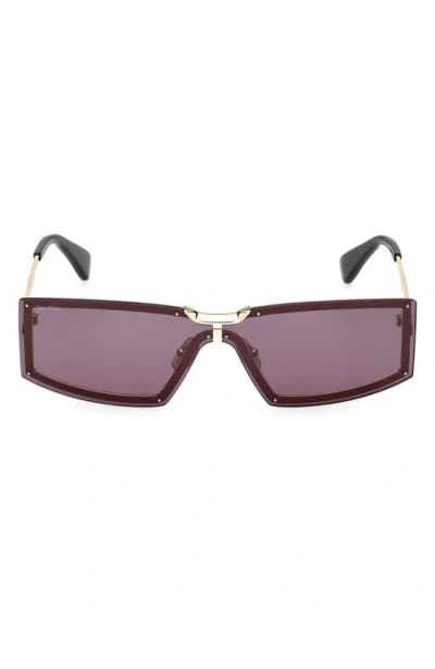 Max Mara 68mm Oversize Rectangular Sunglasses