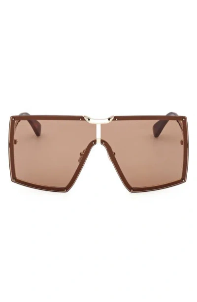 Max Mara 69mm Shield Sunglasses