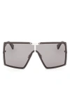 Max Mara 69mm Shield Sunglasses