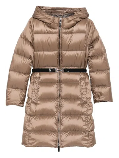 Max Mara 72 Polyester Outerwear In Neutral