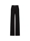 Max Mara Studio Pantalone Lungo Amico In Black