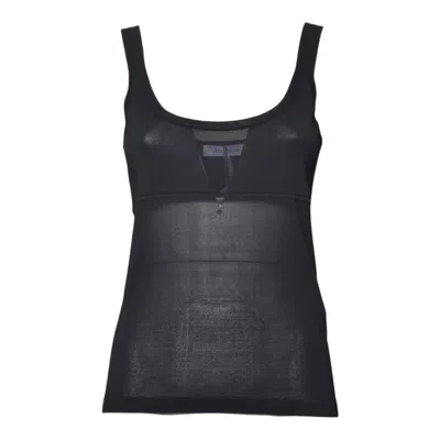 Max Mara Top In Black
